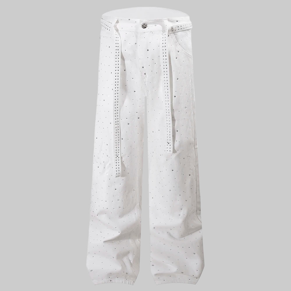 Pants Diamond  Black White