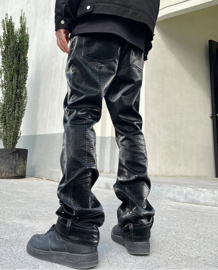 Snake  Pants Black & Brown – LIMITED